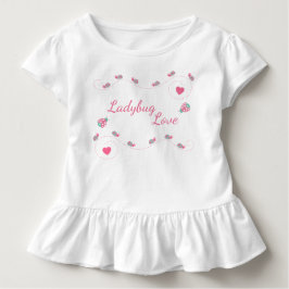 Cute Ladybug Kärlek T Shirt