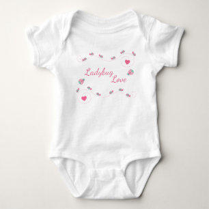 Cute Ladybug Kärlek T Shirt