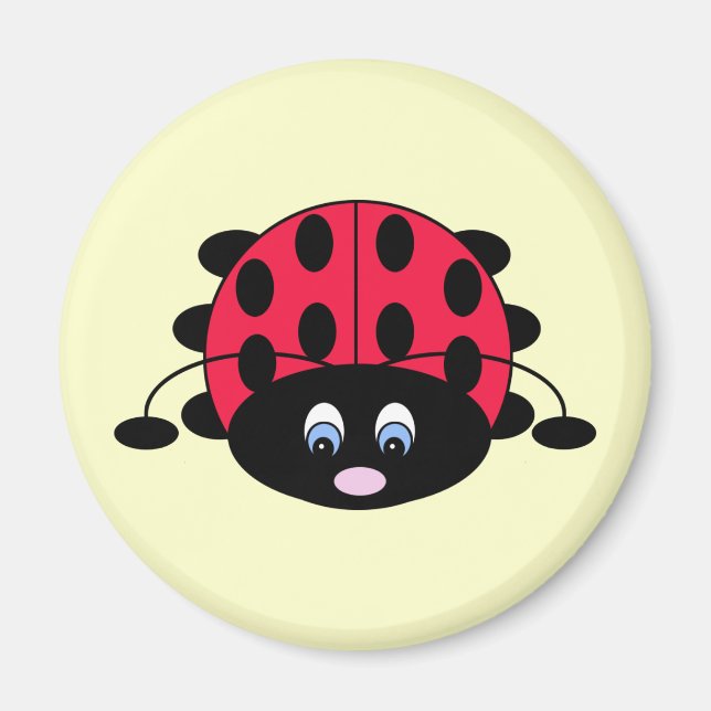 Cute Ladybug Magnet (Framsidan)