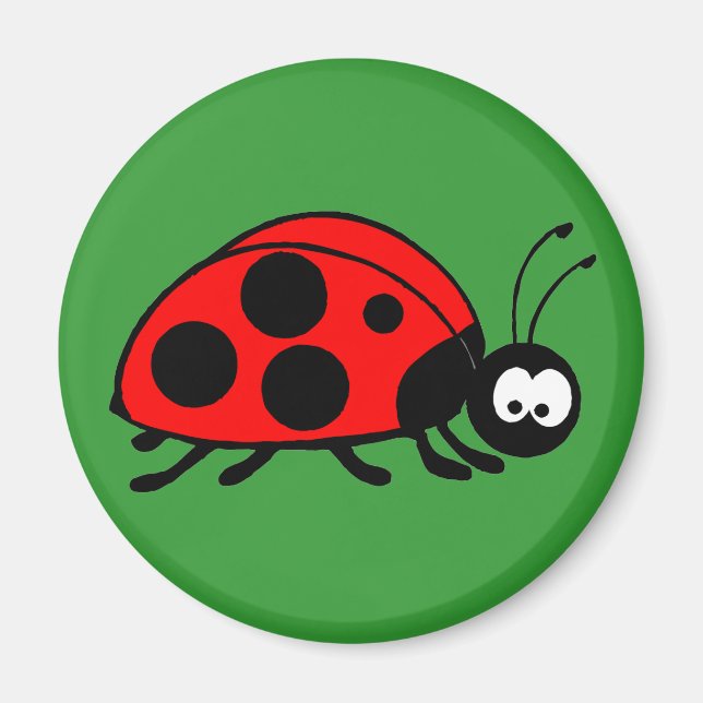 Cute ladybug magnet (Framsidan)