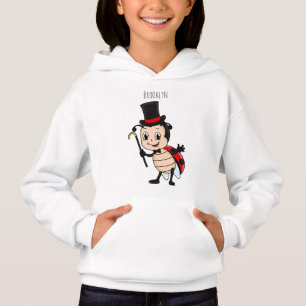 Cute ladybug med top hat och slit-tecknad t shirt