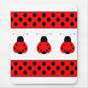 Cute Ladybug Mousepad Musmatta