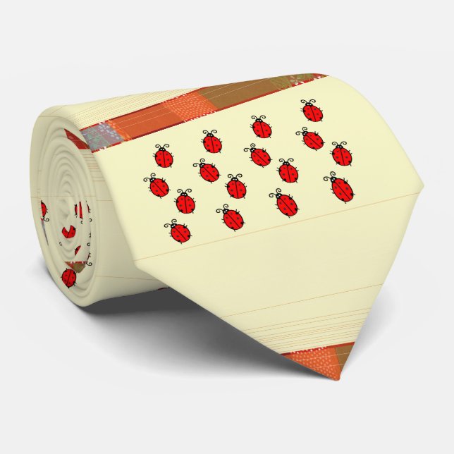 Cute Ladybug Neck Tie! Slips (Rullad)