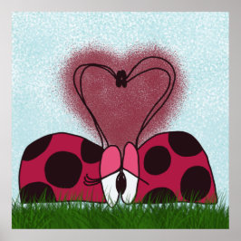 Cute Ladybug par Poster