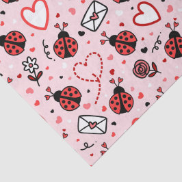 Cute Ladybug Pattern Tissue Paper