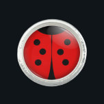 Cute Ladybug Ring<br><div class="desc">Cute Ladybug</div>