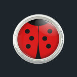 Cute Ladybug Ring<br><div class="desc">Cute Ladybug</div>