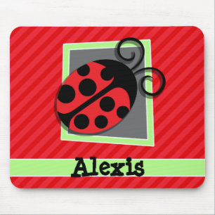 Cute Ladybug, Scarlet Red Rand Musmatta