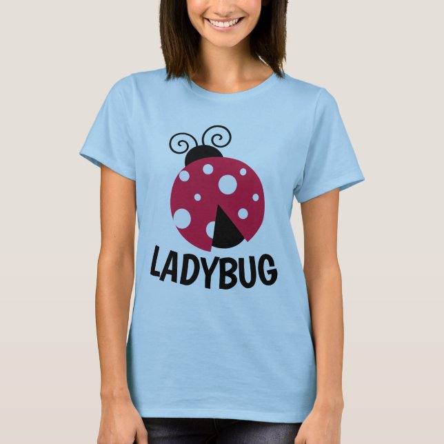 Cute LADYBUG Tees T-Shirts (Framsida)