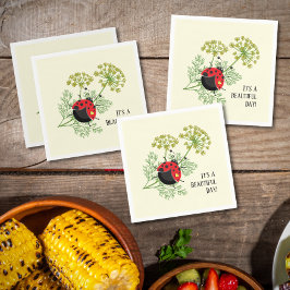Cute Ladybug | Vackerdagen Pappersservett