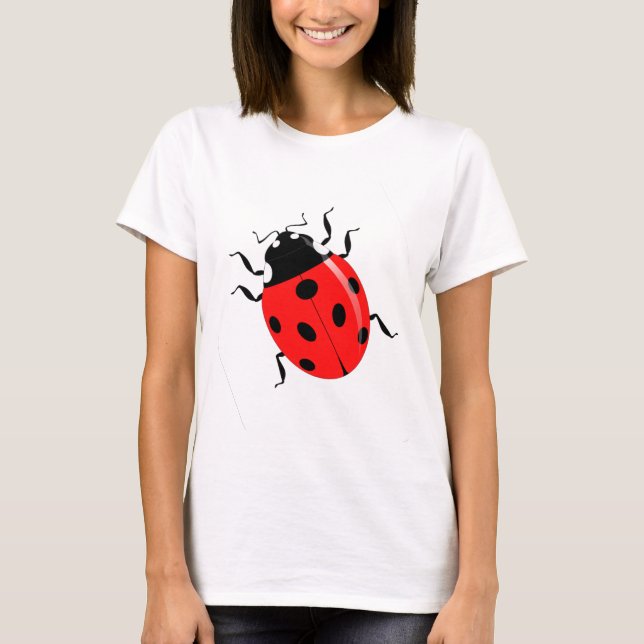 Cute Ladybug - Vår T Shirt (Framsida)
