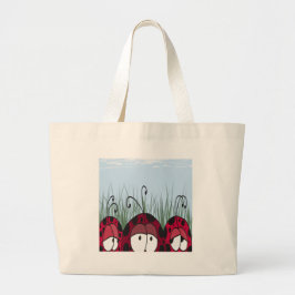 Cute Ladybugs Jumbo Tygkasse