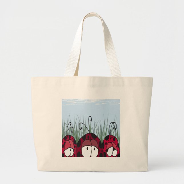 Cute Ladybugs Jumbo Tygkasse (Framsidan)