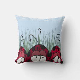 Cute Ladybugs Kudde