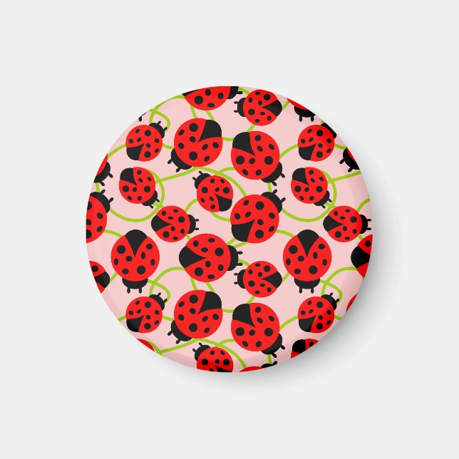 Cute Ladybugs Magnet (Framsidan)