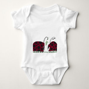 Cute Ladybugs och Mistletoe T-shirt