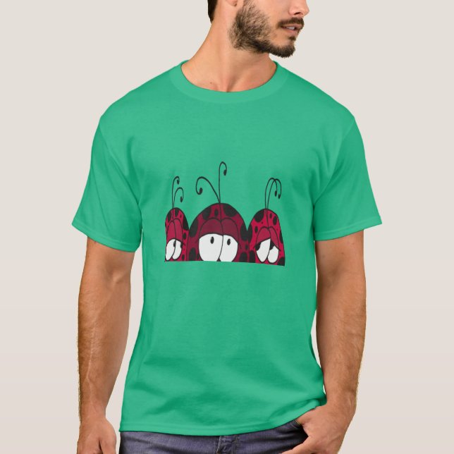 Cute Ladybugs T-shirt (Framsida)
