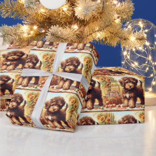 Cute Lagotto Romagnolo Painting Presentpapper