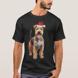 Cute Lakeland Terrier Hund älskare Funny jul T Shirt
