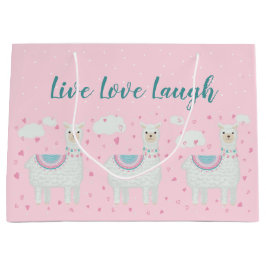 Cute Lama mönster rosa, bakgrund