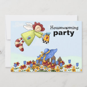 Cute Land Angel Watering Flowers