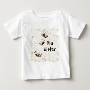 Cute Land Bees Big Sister T-shirt