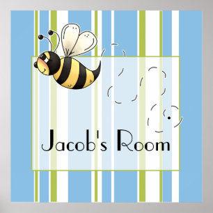 Cute Land bes to Personalize Poster