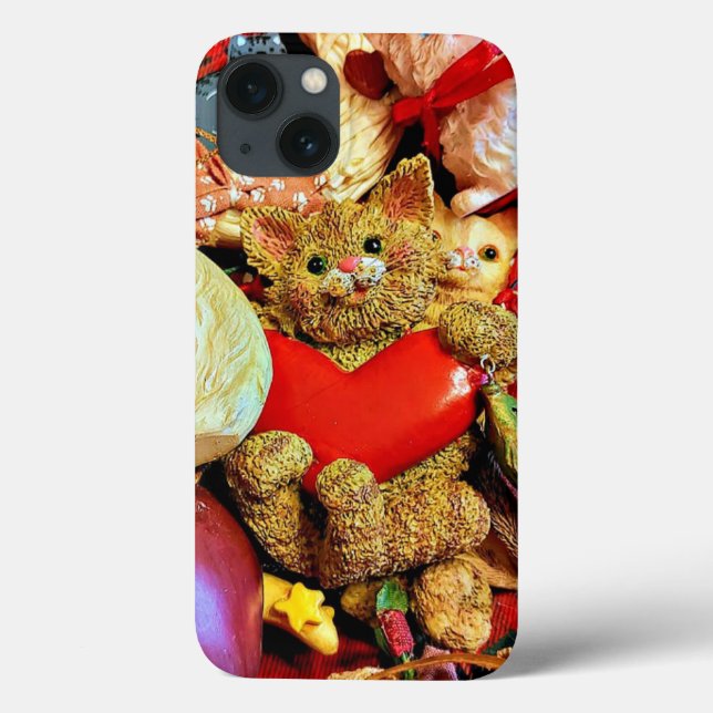 Cute Land Cats iphone case (Baksida)