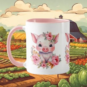 Cute Land gris älskare Mugg