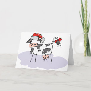 Cute Land-julklapp Helgkort