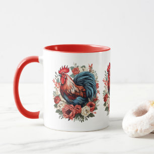 Cute Land-kyckling älskare Mugg
