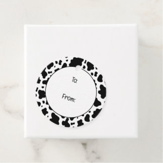 Cute Land-odlingskon Gåvor Etiketter