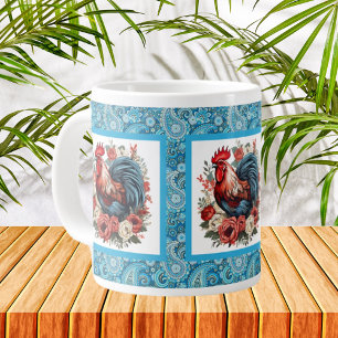 Cute Land tupp Lägg till namn Jumbo Mugg