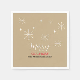 Cute Land Village Snö White jul Pappersservett