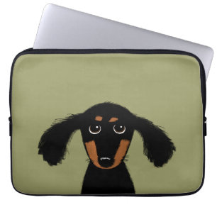 Cute Långfärgad dockdyna Laptop Sleeve