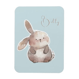 Cute lapin 2, personnalisé magnet