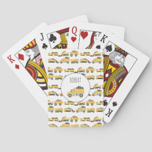Cute Lastbil Construction Lastbilar Casinokort