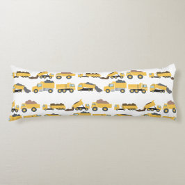 Cute Lastbil Construction Lastbilar Kroppskudde