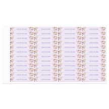 Cute Lavender Blommigt Back to school Kids