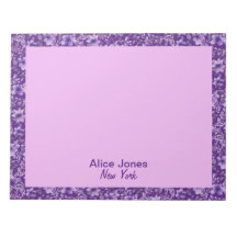 Cute lavender mönster vattenfärgsblomma lila