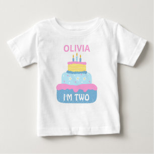 Cute Laythday Girl 2-årig Personlig T Shirt