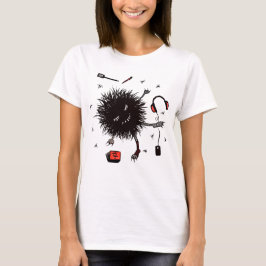 Cute Lazy Creature Slappna av T Shirt