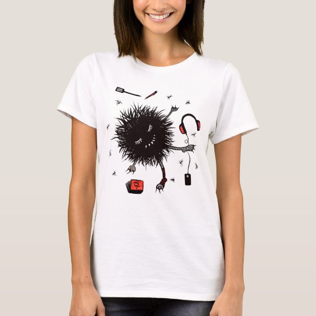 Cute Lazy Creature Slappna av T Shirt (Framsida)