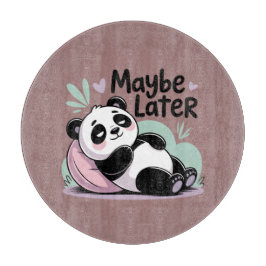 Cute Lazy Panda – “Maybe Later” Relaxing Panda