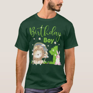 Cute Lejon 1:a födelsedag T Shirt