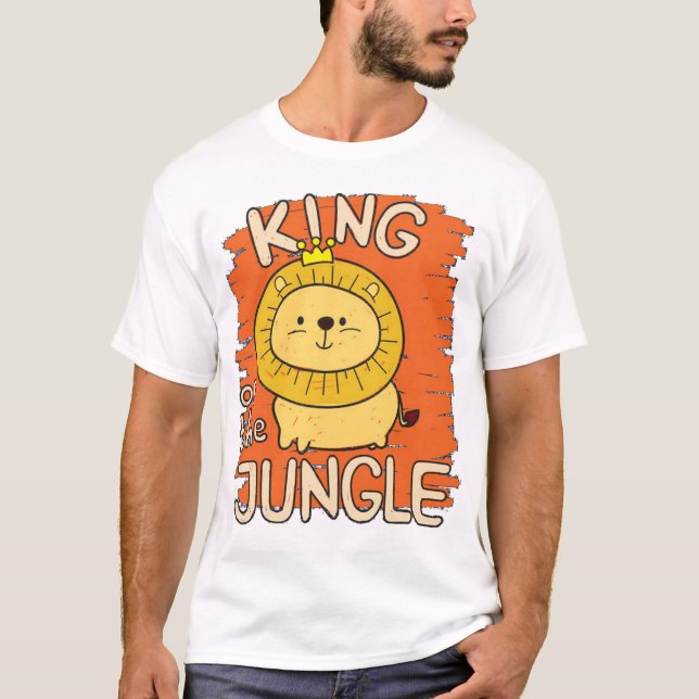 Cute lejon 1 t shirt (Framsida)