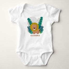 Cute Lejon Animal Jungle Safari Zoo Personalize T Shirt