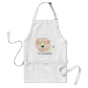 Cute Lejon Apron Förkläde