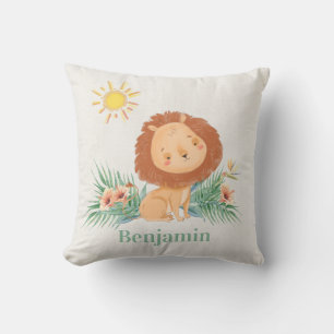 Cute Lejon i Jungle-Personligen Kudde