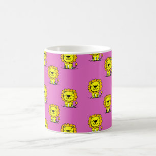 Cute Lejon Kaffemugg
